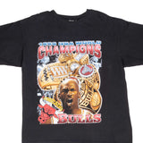 Vintage Bootleg Chicago Bulls 1998 Champions Tee Shirt Size XL 1990s Dennis Rodman Michael Jordan Scottie Pippen