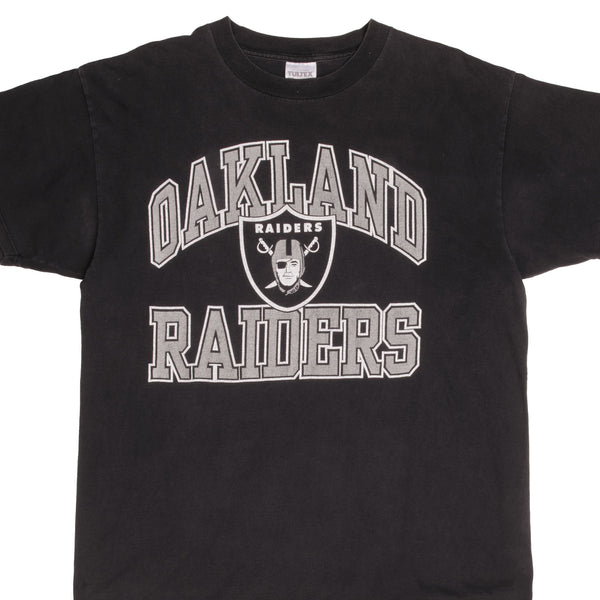 Vintage NFL Oakland Raiders Tee Shirt 1990S Size XL 