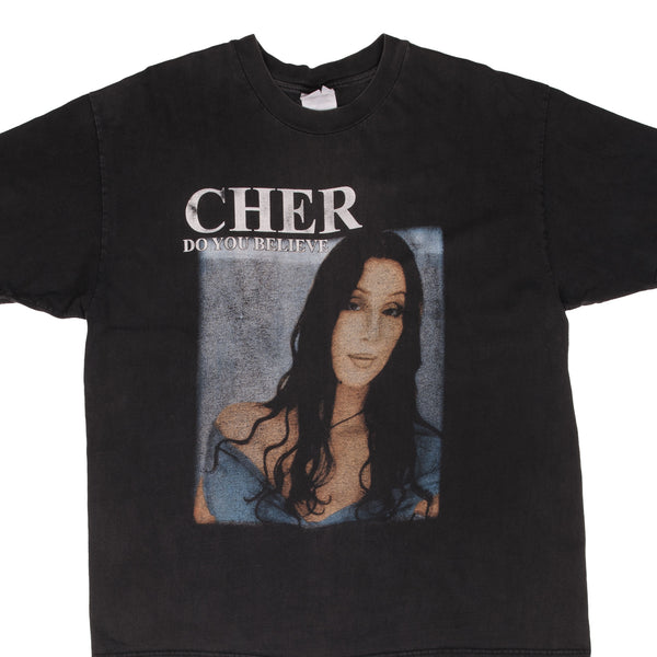 Vintage Cher Do You Believe 1990S Tee Shirt Size XL