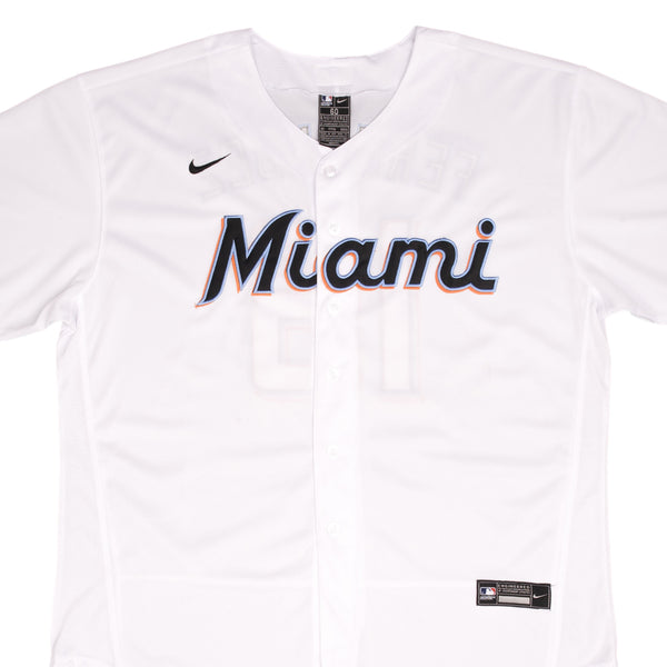 Vintage Mlb Miami Marlins Jose Fernandez #16 2000S Nike Jersey Size 60 Made In Usa