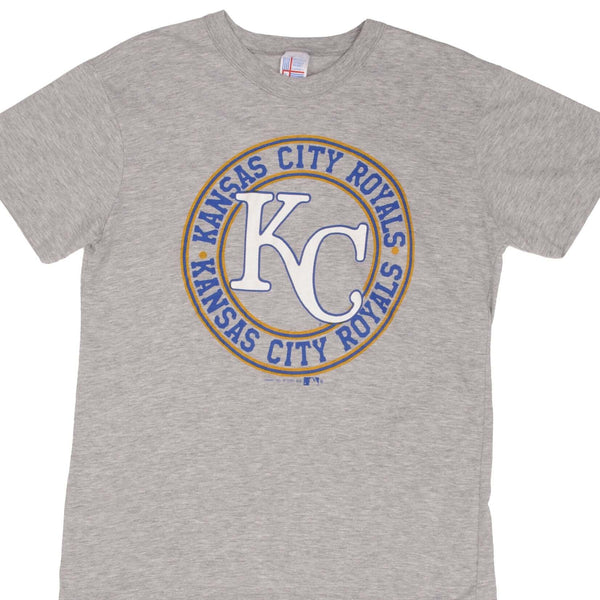 Vintage MLB Kansas City Royals 1989 Tee Shirt Size Large Made In USA With Single Stitch Sleeves