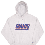 Vintage Nfl New York Giants Russell Heavyweight Hoodie Sweatshirt Size 2XL 1990S Made In USA