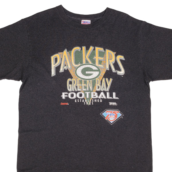 Vintage Nfl Green Bay Packers 1994 Tee Shirt Size Xl Made In USA With Single Stitch Sleeves