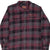 Vintage Red And Black Check Plaid Flannel Shirt 1990S Size Medium