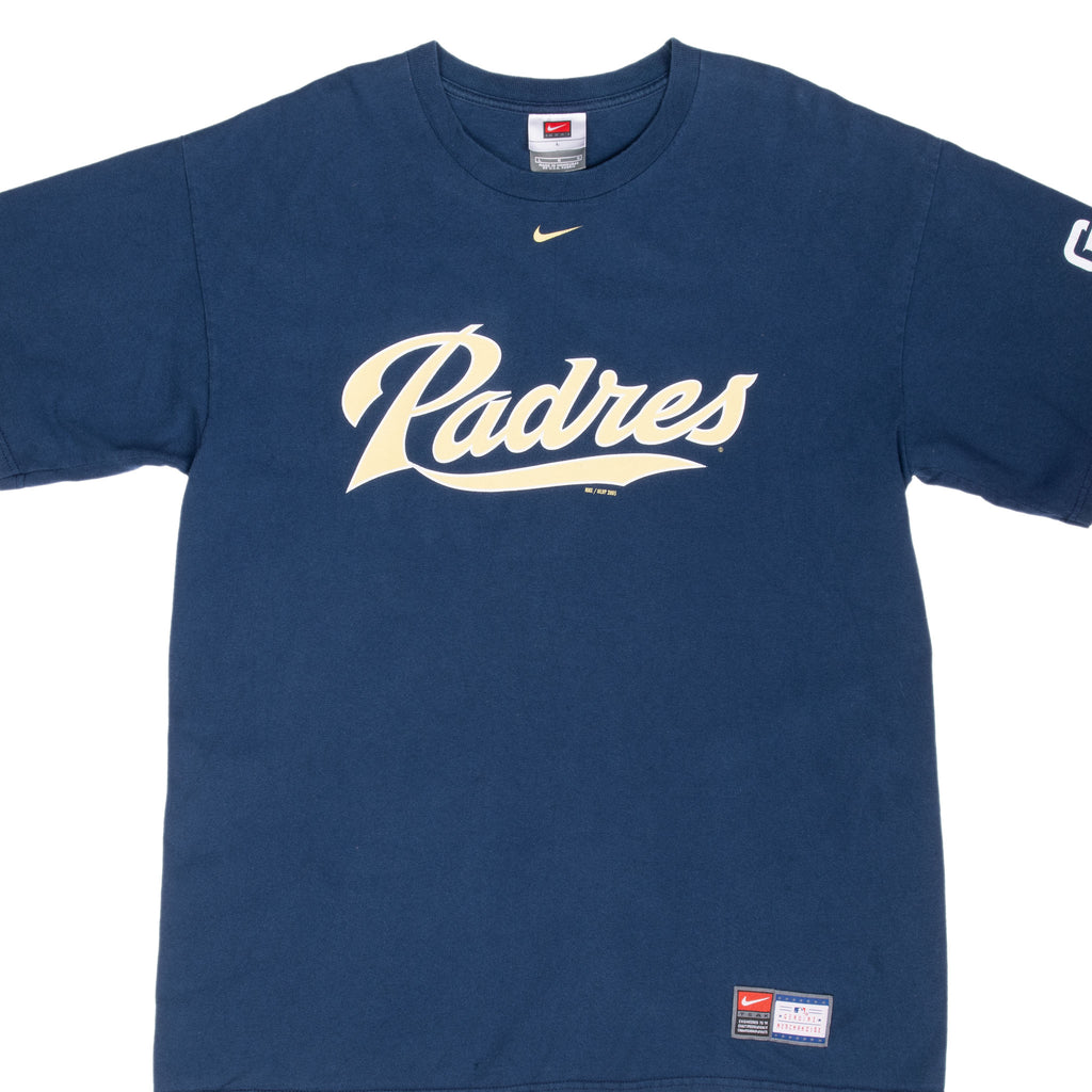 Vintage Nike Mlb San Diego Padres 2005 Tee Shirt Size Large