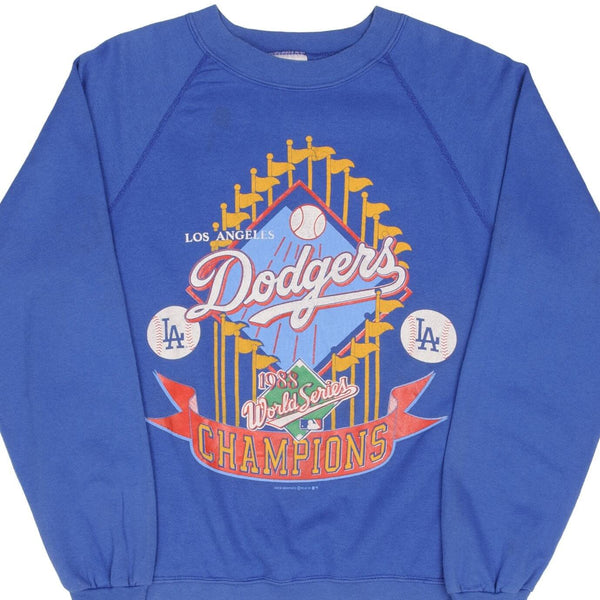 Vintage MLB Los Angeles Dodgers World Champions 1988 Sweatshirt Small Made In USA