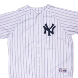 Vintage Mlb New York Yankees Majestic Jersey 2000S Size 2XL