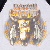 Vintage Lynyrd Skynyrd Gold Ticket Member 2006 Raglan Tee Shirt Size 2XL