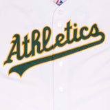 Vintage Mlb Oakland Athletics Eric Chavez #2 Majestic Jersey 2000S Size Large