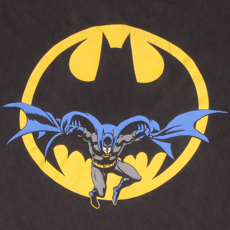 Vintage Dc Comics Batman 1990S Tee Shirt Size Medium Made In Usa With Single Stitch Sleeves