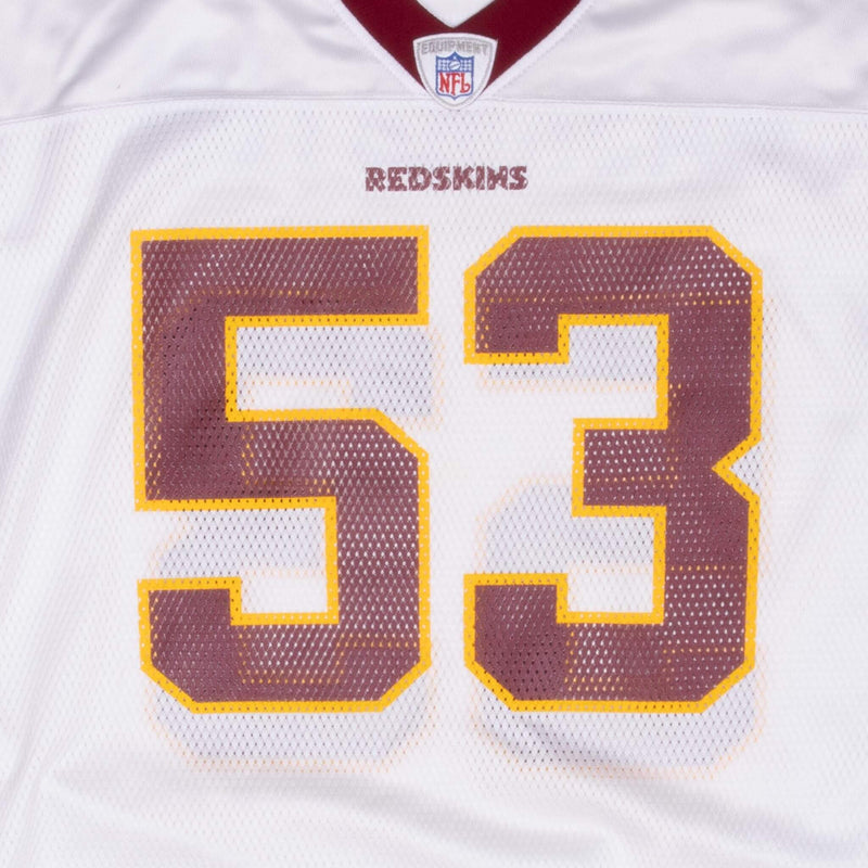 Vintage Nfl Washington Redskins Marcus Washington #53 Reebok Jersey 2000S Size XL