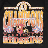 Vintage NFL Washington Redskins NFC Champion Superbowl XXVI 1992 Tee Shirt Size Medium Made In USA With Single Stitch Sleeves