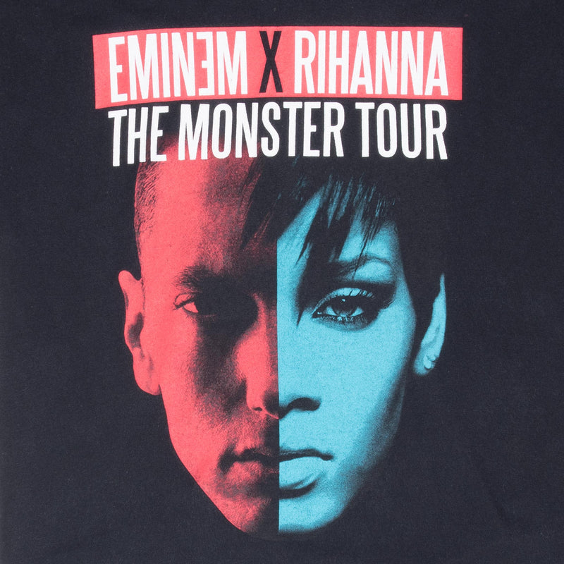 Vintage Rap Eminem X Rihanna Monster Tour 2014 Tee Shirt Size Medium