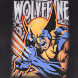 Bootleg Marvel Xmen Wolverine All Over Print Good Defense Is Good Attack Tee Shirt Size Xl Single Stitch