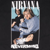 Bootleg Nirvana Nevermind Tee Shirt Size XL Made In Usa With Single Stitch Sleeves