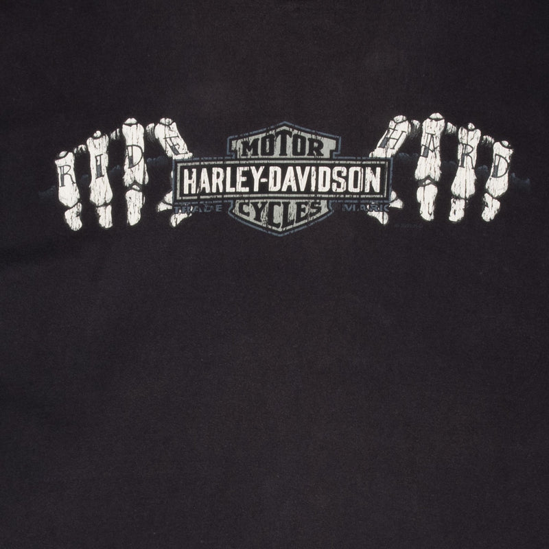 VINTAGE HARLEY DAVIDSON LOS ANGELES 2010 TEE SHIRT 2XL