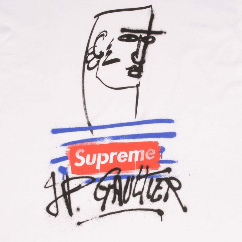 Supreme X Jean Paul Gaultier Grafiti Box Logo SS19 Tee Shirt Large Made In Usa