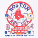 Vintage Mlb Boston Red Sox American League Play Offs 2003 Tee Shirt Size Large