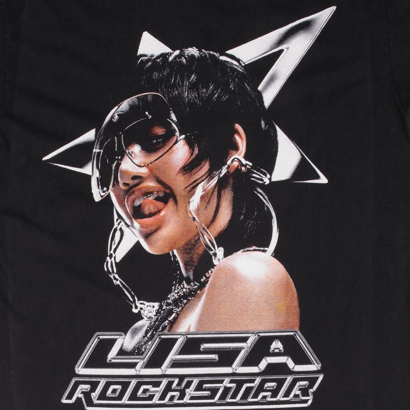 Bootleg Lisa Rockstar Tee Shirt Size Large With Single Stitch