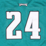 Vintage Nfl Philadelphia Eagles Asomugha #24 Reebok Jersey 2000S Size 48 XL