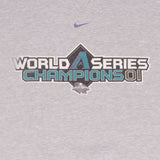 Vintage Nike MLB Arizona Diamondbacks World Champs 2001 Sweatshirt Size Large