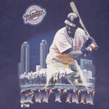 Vintage Mlb San Diego Padres Tony Gwynn 1995 Tee Shirt Size Xl Made In Usa With Single Stitch Sleeves