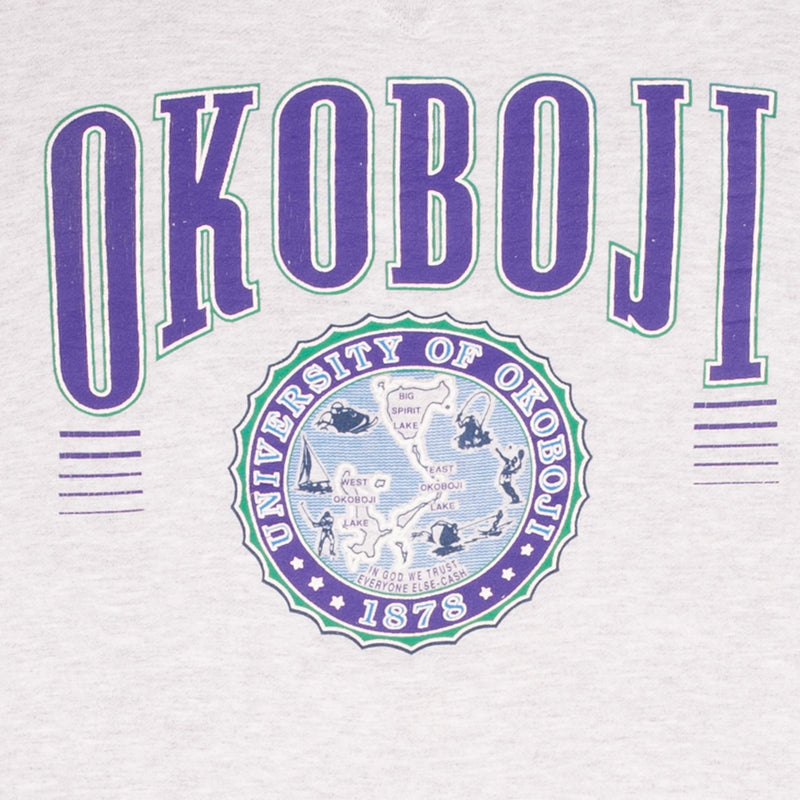 Vintage University Of Okoboji 1990S Sweatshirt Size XL