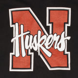 Vintage Ncaa Nebraska Cornhuskers 1990S Black Sweatshirt Size XL