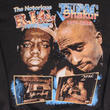 Bootleg Notorious Big Tupac 1971-1996 Sweatshirt Size Medium