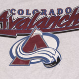 Vintage Nhl Colorado Avalanche All Over Print Sweatshirt 1990S Size Large