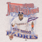 Vintage Mlb San Diego Padres National League Champions 1998 Tee Shirt Size XL Youth (18/20)