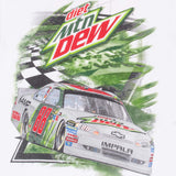 Vintage Nascar Dale Jr Mountain Dew Tee Shirt 2000S Size Large