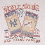 Vintage Mlb Padres Vs Yankees World Series 1998 Tee Shirt Size Large