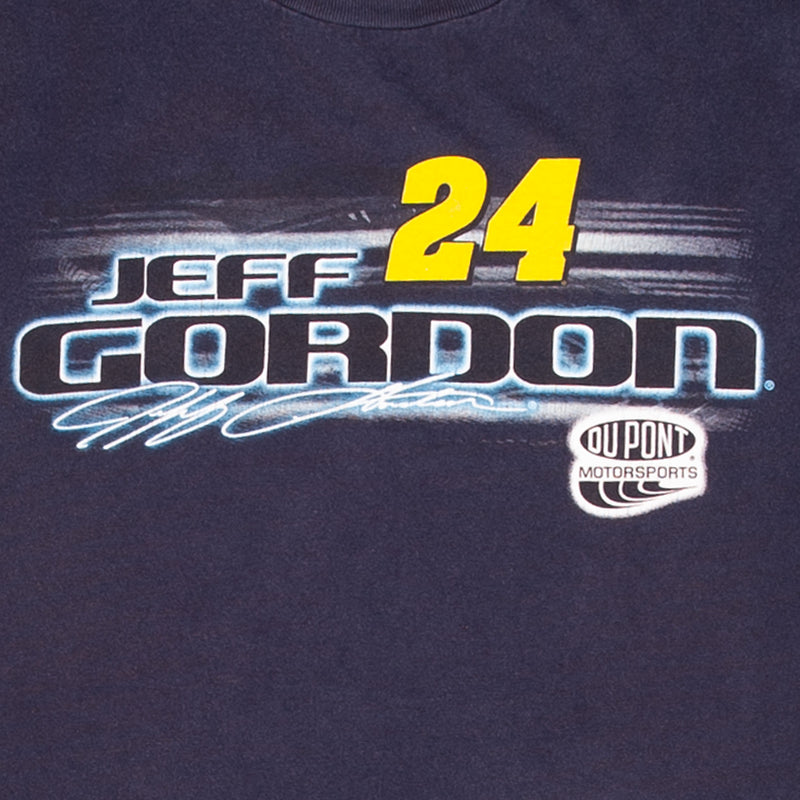 Vintage Nascar Jeff Gordon Dupont 2008 Tee Shirt Size 2XL