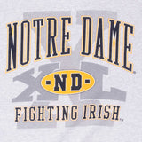 Vintage NCAA Notre Dame University Irish Sweatshirt 1990S Size Large