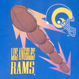 Vintage Nfl Los Angeles Rams Tee Shirt 1994 Size Large Made In Usa