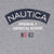 Vintage Nautica Grey Tee Shirt 2000S Size XL