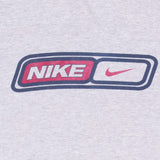 Vintage Nike Spellout Grey Tee Shirt 1990S Size Large