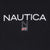 Vintage Nautica Blue Long Sleeve Tee Shirt 2000S Size Medium