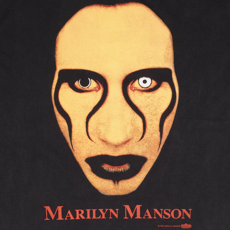 Bootleg Marilyn Manson S*X Is Dead Tee Shirt 1997 Size Large Made In Usa With Single Stitch Sleeves