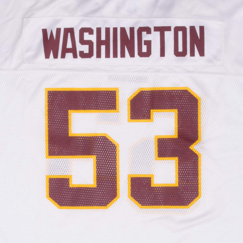 Vintage Nfl Washington Redskins Marcus Washington #53 Reebok Jersey 2000S Size XL