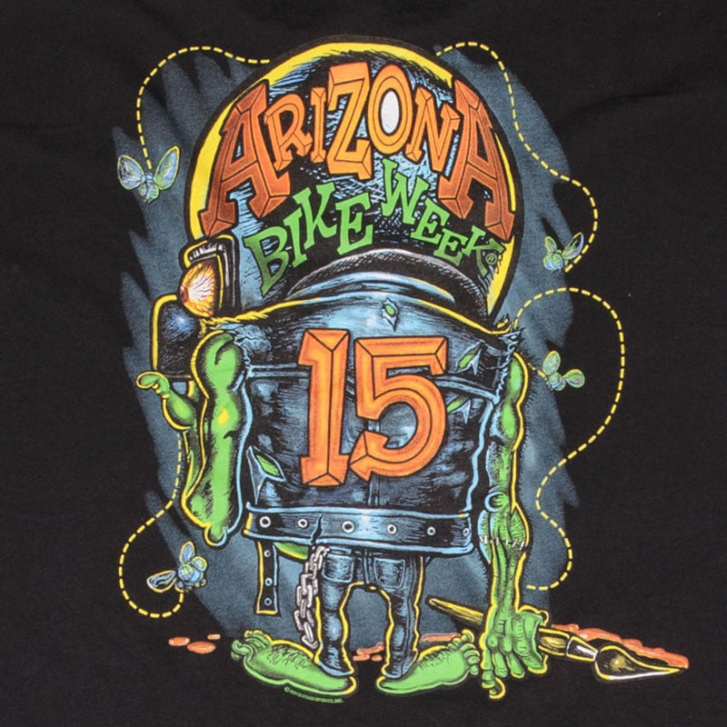 Vintage Arizona Bike Week 2015 Tee Shirt Size XL