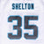 Vintage Nfl Carolina Panthers Eric Shelton #35 Reebok Jersey 2000S Size Medium