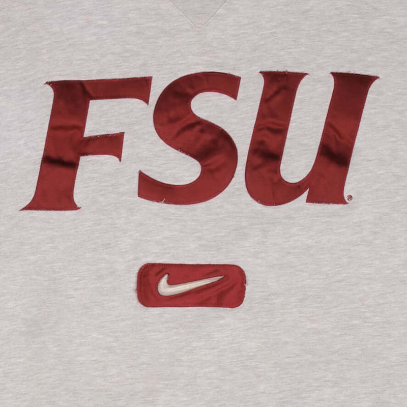 VINTAGE NIKE NCAA FSU FLORIDA STATE UNIVERSITY SWEATSHIRT 1990S SIZE X Vintage rare usa