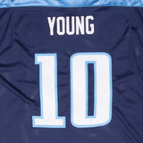 Vintage Nfl Tennessee Titans Vince Young #10 Reebok Jersey 2000S Size XL