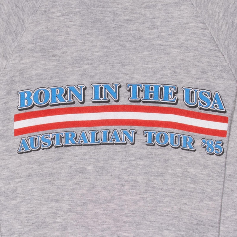 Vintage Bruce Springsteen & The E Street Band Australian Tour 1985 Signal Label Sweatshirt Size Small