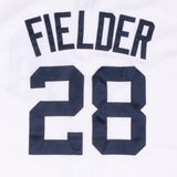 Vintage Mlb Detroit Tigers Prince Fielder #33 Majestic Jersey 2010S Size Large