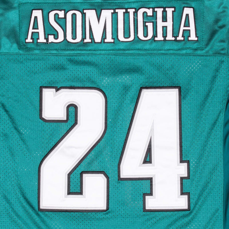 Vintage Nfl Philadelphia Eagles Asomugha #24 Reebok Jersey 2000S Size 48 XL