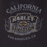 VINTAGE HARLEY DAVIDSON LOS ANGELES 2010 TEE SHIRT 2XL