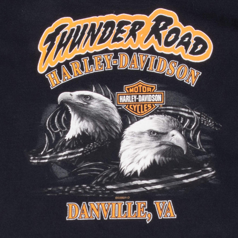 Vintage Harley Davidson Thunder Road Tee Shirt 2006 Size XL Made In Usa